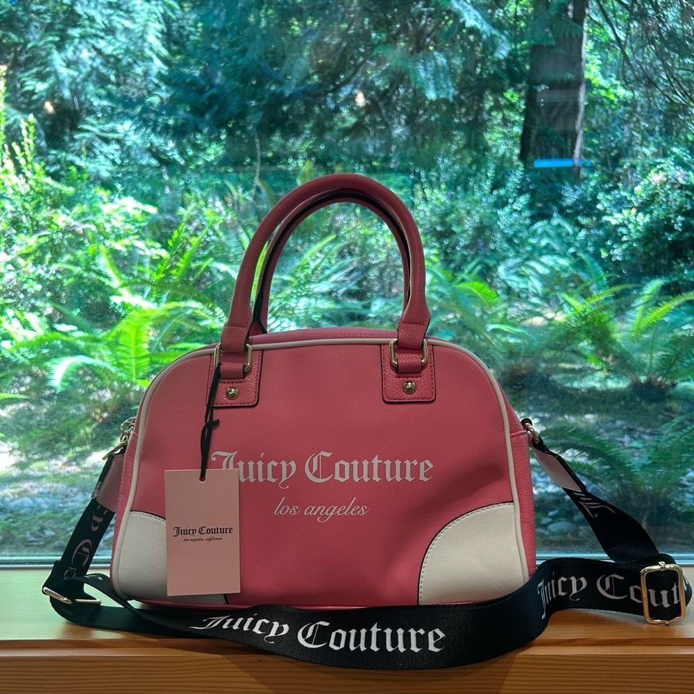 NWT Juicy Couture Pink FASHIONISTA SPORTS BOWLER